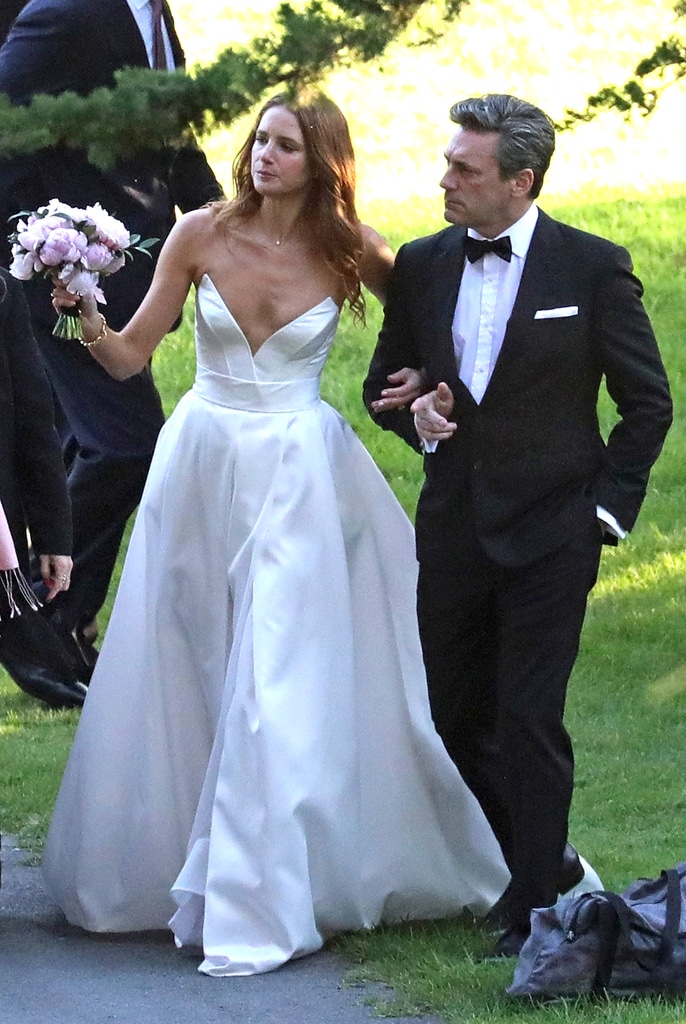 From Mad Men to Married Man: Jon Hamm Ties the Knot with Anna Osceola ...